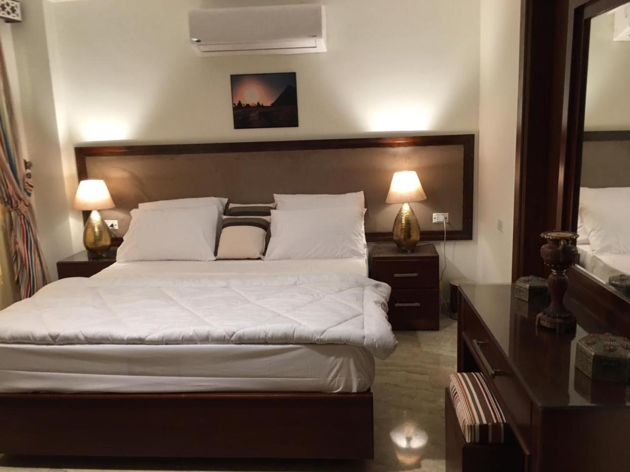 El Aida Pyramids View Hotel Kafret el-Gabal Exterior foto