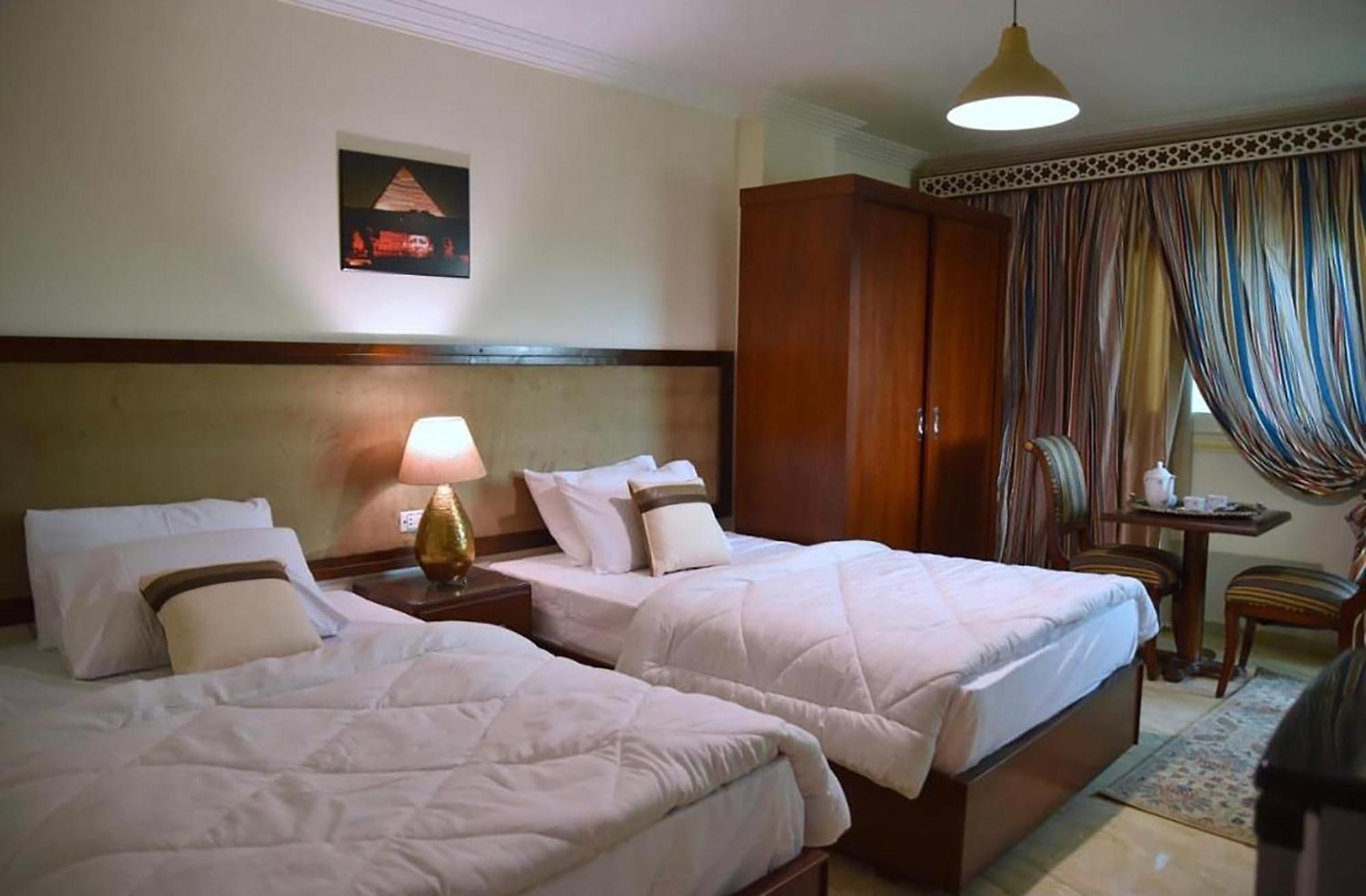 El Aida Pyramids View Hotel Kafret el-Gabal Exterior foto
